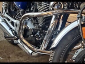 HONDA HINESS AND HONDA RS DIAMOND GUARD IN STAINLESS STEEL