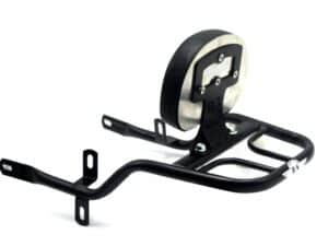 JAWA BACKREST PIPE TYPE IN STAINLESS STEEL(BLACK POWDER COATED)
