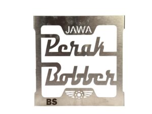 JAWA PERAK RADIATOR COVER IN STAINLESS STEEL