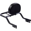 Bullet Backrest with PU seat in stainless steel