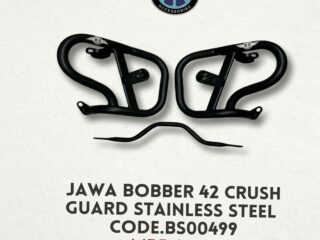 JAWA SLIDER GUARD IN STAINLESS STEEL (BLACK POWDER COATED)