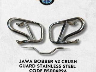 JAWA SLIDER CRUSH GUARD IN STAINLESS STEEL CHROME