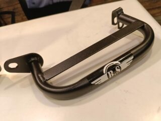 Hunter 350 Footrest – Stainless Steel Black Powder Coated (Left Side)