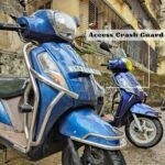 SUZUKI ACCESS CRASH GUARD Fat SILVER - Bs Auto Accessories