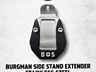 BURGMAN SIDE STAND EXTENDER (STAINLESS STEEL RUSTFREE PRODUCT)