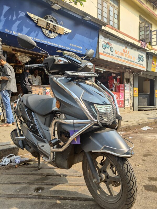 Suzuki Avenis Fat Crash Guard With Headlight Grill Stainless Steel 