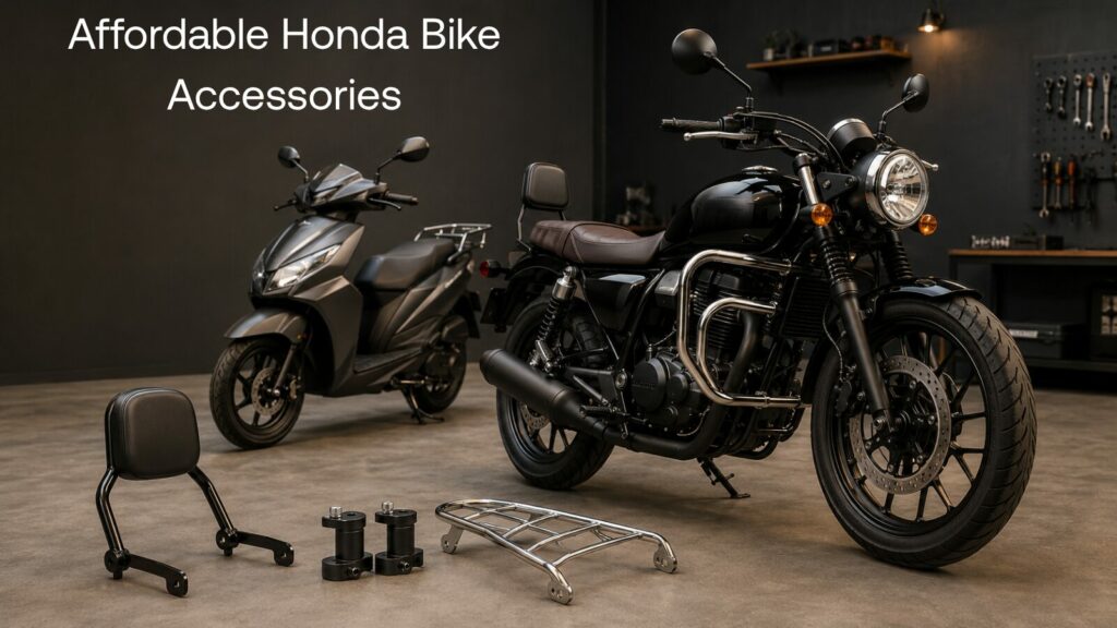 Affordable Honda Bike Accessories for Activa 6G, H’ness CB350 & CB350RS