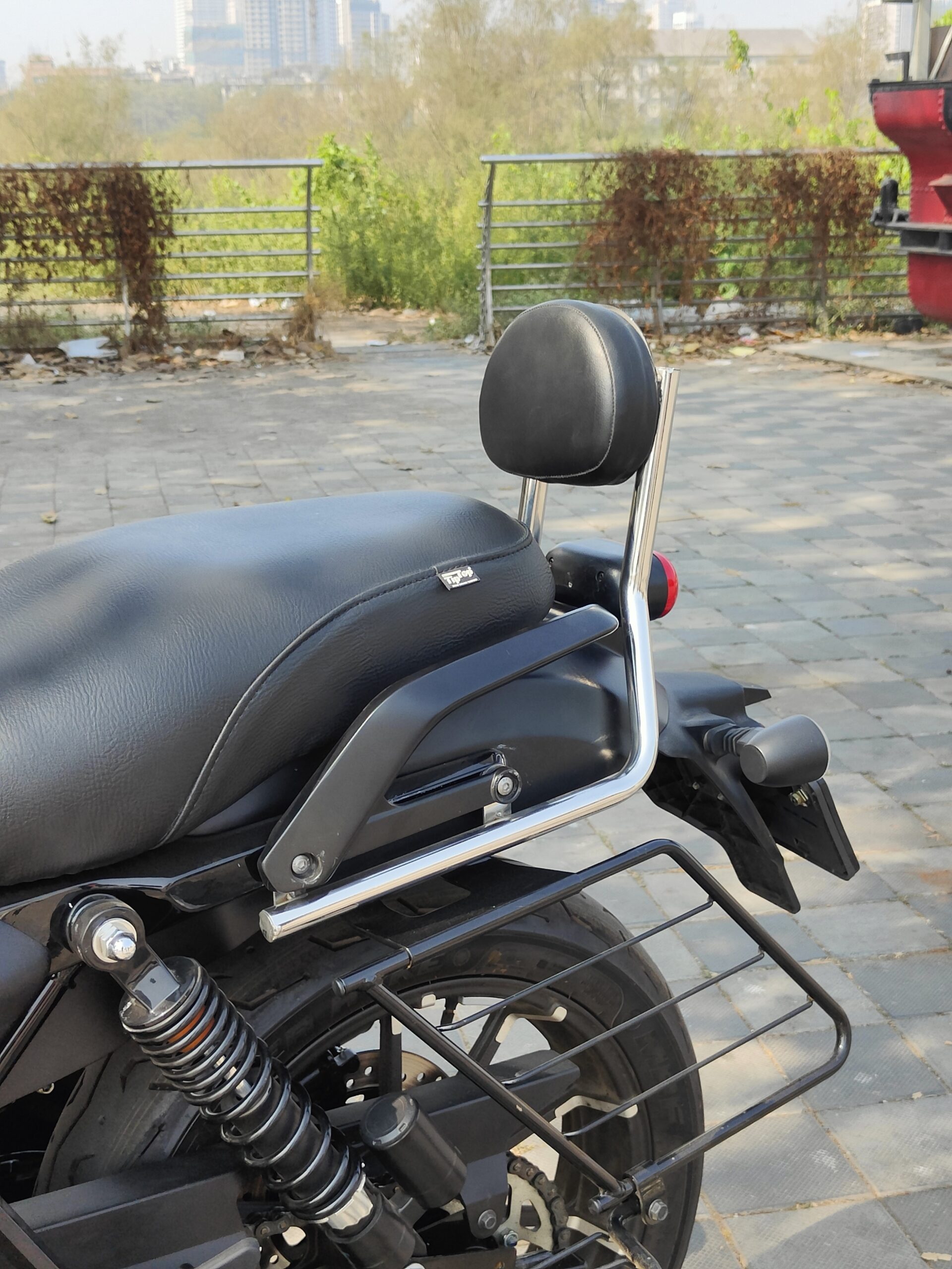 Harley fatboy backrest sale