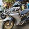 Yamaha Aerox 155 Crash Guard with footrest at bs auto