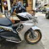 Yamaha Aerox 155 Crash Guard with footrest at bs auto