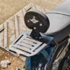 Backrest with Luggage Rack
