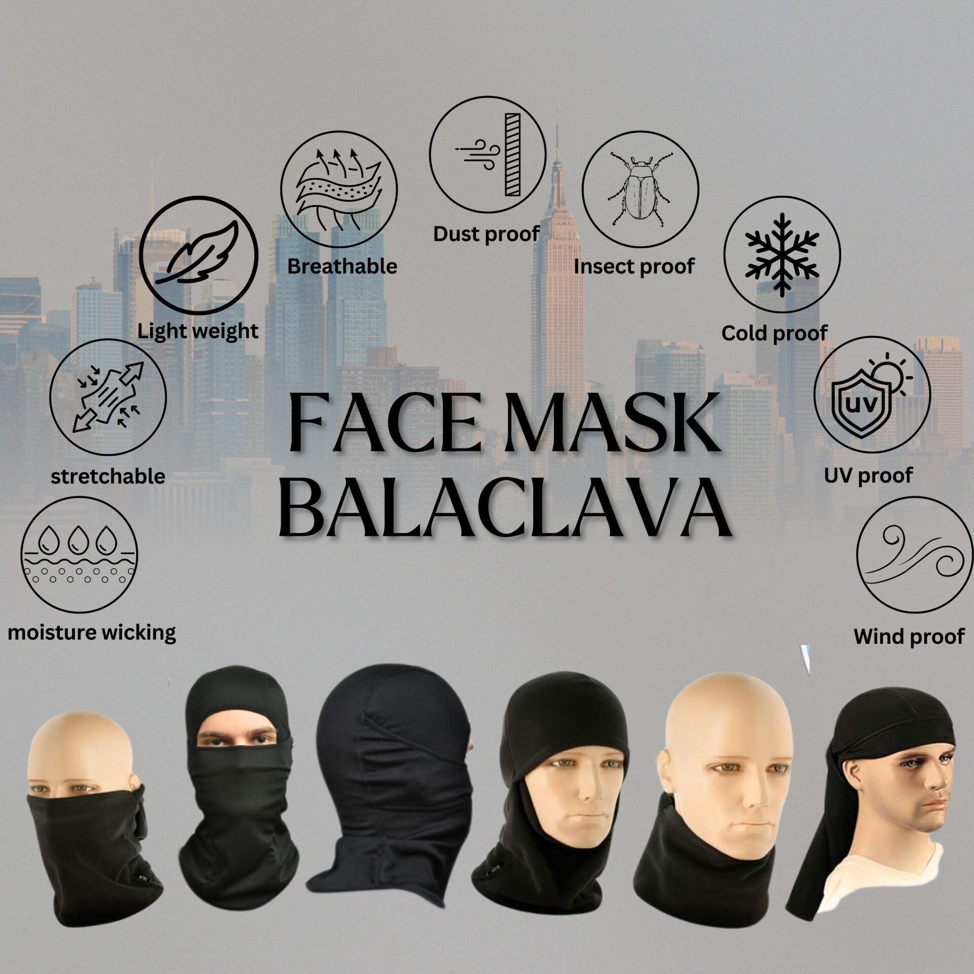 face mask at bs auto accessories