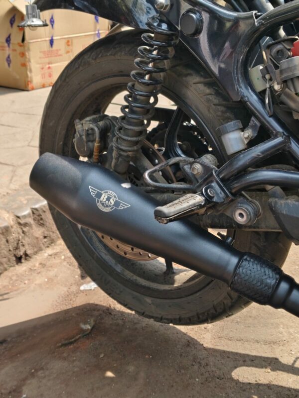 CRUISER EXHAUST FOR HUNTER 350, STAINLESS STEEL RUSTFREE PRODUCT,