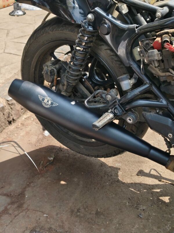 VENOM EXHAUST FOR HUNTER 350, STAINLESS STEEL RUSTFREE PRODUCT.