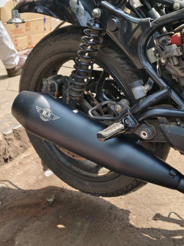 GROWLER EXHAUST FOR HUNTER 350, STAINLESS STEEL RUSTFREE PRODUCT.