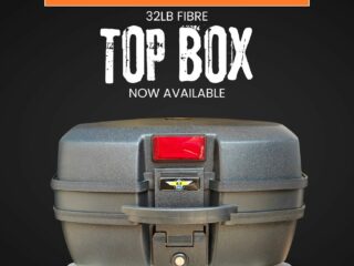 32L FIBRE TOP BOX FROM B.S AUTO ACCESSORIES
