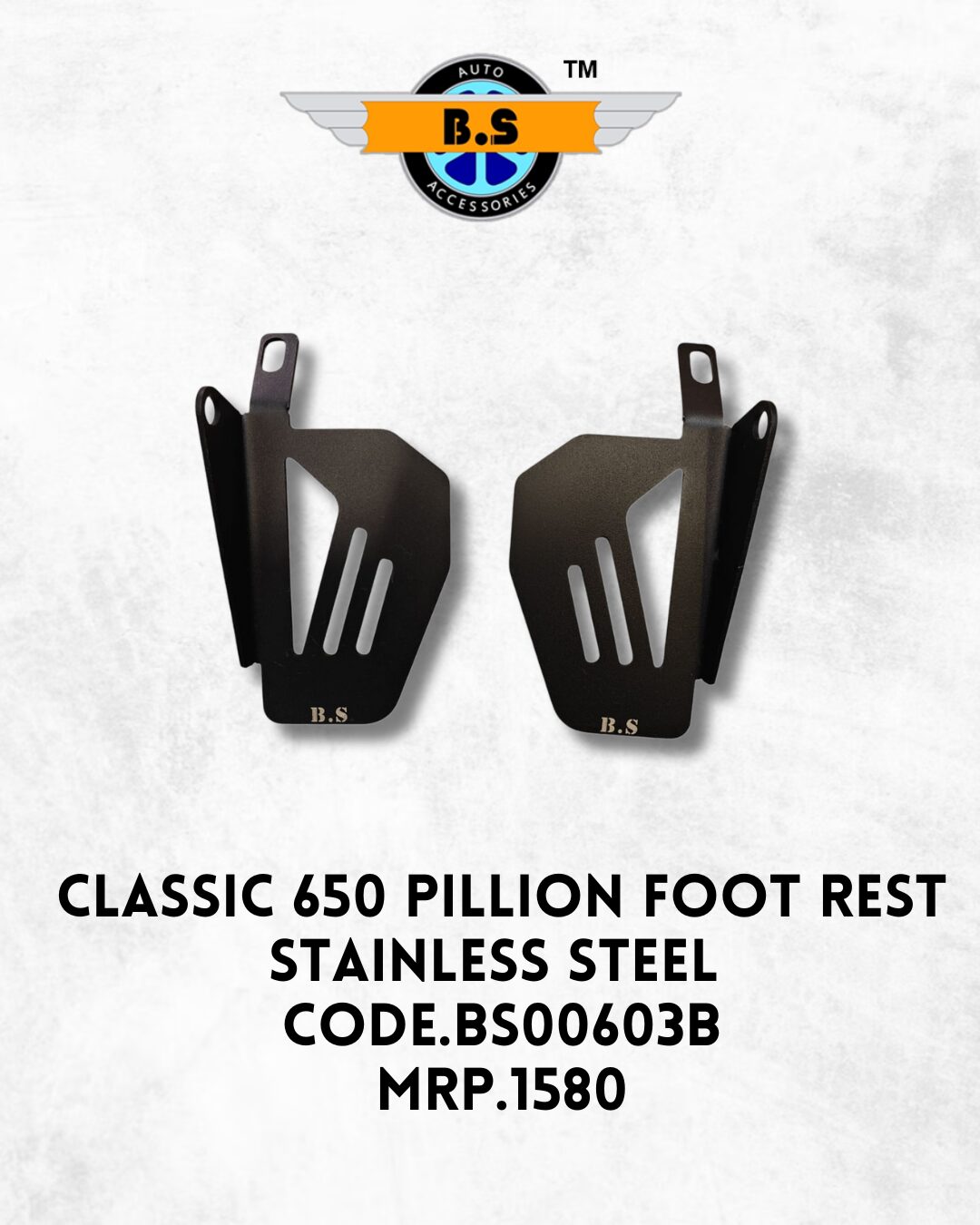 pillion foot rest