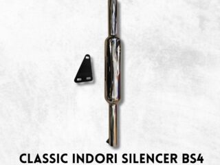 CLASSIC INDORI SILENCER BS4 STAINLESS STEEL.CROME