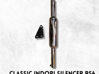 CLASSIC INDORI SILENCER BS4 STAINLESS STEEL.CROME