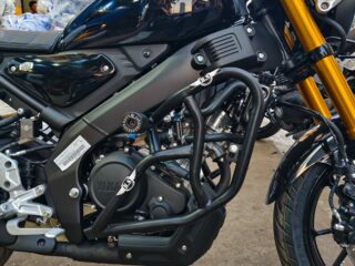 YAMAHA XSR 155 CRASH GUARD, STAINLESS STEEL RUSTFREE PRODUCT