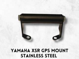 YAMAHA XSR GPS MOUNT STAINLESS STEEL BLACK.