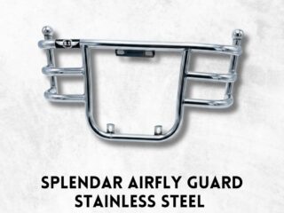 SPLENDAR AIRFLY SLIDER GUARD STAINLESS STEEL CHROME.
