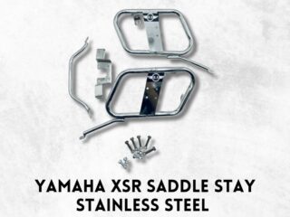 YAMAHA XSR SADDLE STAY STAINLESS STEEL CHROME.