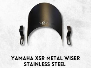YAMAHA XSR METAL WISER STAINLESS STEEL BLACK.