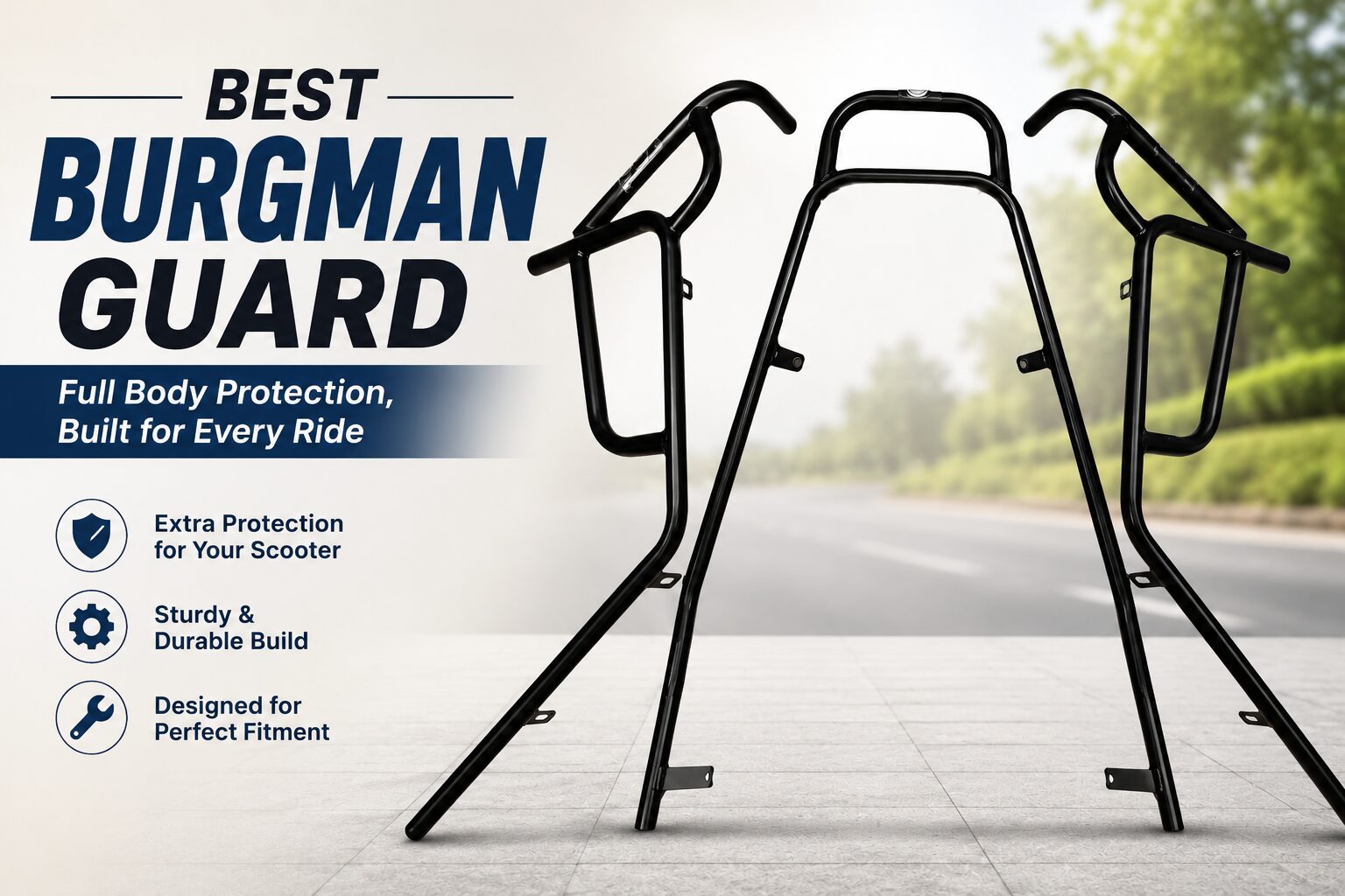 Burgman Guards Online at BS Auto Accessories