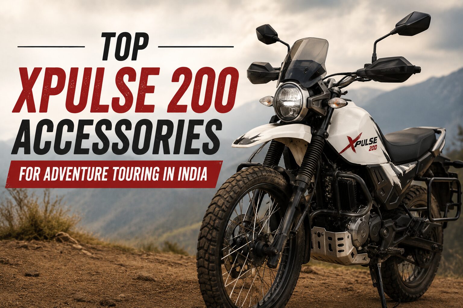 Hero Xpulse 200 Accessories at BS auto accessories
