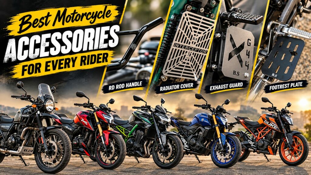 10 Bike Accessories From ₹800 to ₹2,000: What Can You Get for Your Budget?